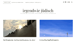 Desktop Screenshot of irgendwiejuedisch.com